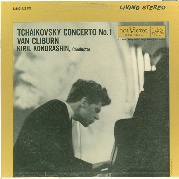 Tchaikovsky* - Van Cliburn, Kiril Kondrashin : Concerto No. 1 (LP, Album, RE)