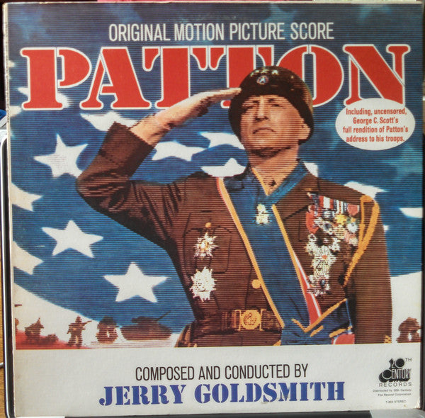 Jerry Goldsmith : Patton (Original Motion Picture Score) (LP, Album, RE)