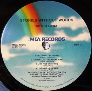 Spyro Gyra : Stories Without Words (LP, Album, Eur)