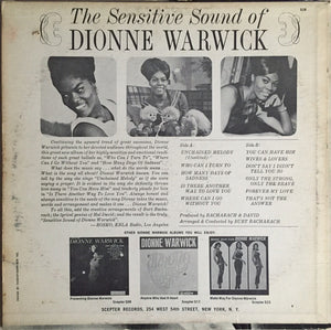 Dionne Warwick : The Sensitive Sound Of Dionne Warwick (LP, Album)