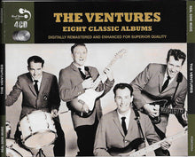 Laden Sie das Bild in den Galerie-Viewer, The Ventures : Eight Classic Albums (4xCD, Comp, Enh, RE, RM)
