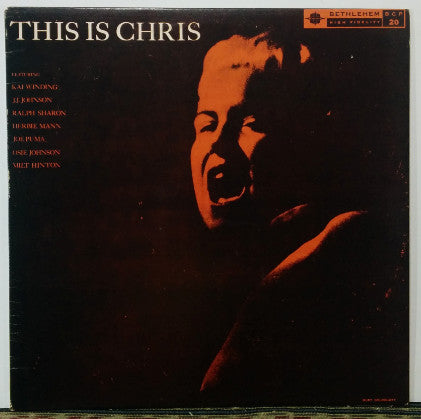 Chris Connor : This Is Chris (LP, Album, Mono, RP)