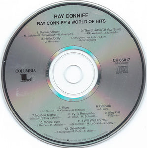 Ray Conniff And His Orchestra & Chorus : Ray Conniff's World Of Hits (CD, Album, RM)