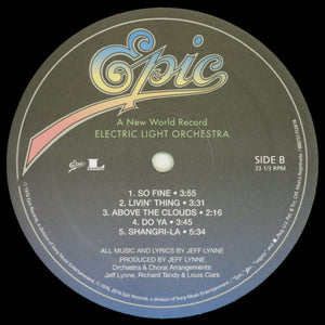 Electric Light Orchestra : A New World Record (LP, Album, RE, 180)