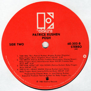 Patrice Rushen : Posh (LP, Album, AR)