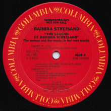 Load image into Gallery viewer, Barbra Streisand : The Legend Of Barbra Streisand (2xLP, Promo, Rad)
