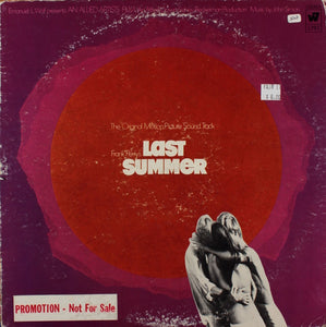 John Simon : Last Summer - The Original Motion Picture Soundtrack (LP, Promo)