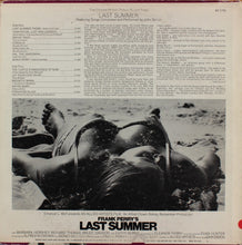 Laden Sie das Bild in den Galerie-Viewer, John Simon : Last Summer - The Original Motion Picture Soundtrack (LP, Promo)
