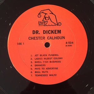 The Johnny Otis Show Featuring Chester Calhoun with Society Red (2) : Dr. Dickem (LP, Album)