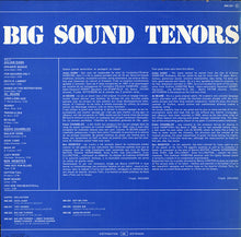Load image into Gallery viewer, Julian Dash, Al Sears, Eddie Chamblee, Ben Webster : Big Sound Tenors (LP, Comp)
