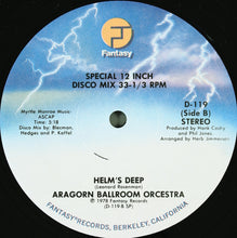 Laden Sie das Bild in den Galerie-Viewer, The Aragorn Ballroom Orcestra : (Theme From) The Lord Of The Rings (12&quot;)
