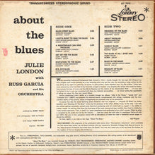 Load image into Gallery viewer, Julie London : About The Blues (LP, Album, RE)
