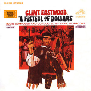 Ennio Morricone : A Fistful Of Dollars (LP, Album, Ind)