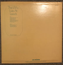 Charger l&#39;image dans la galerie, The Who : Live at Leeds (LP, Album, RE, Pin)
