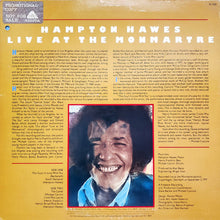 Laden Sie das Bild in den Galerie-Viewer, Hampton Hawes : Live At The Montmartre (LP, Album, Promo)
