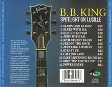 Load image into Gallery viewer, B.B. King : Spotlight On Lucille (CD, Comp, RE)
