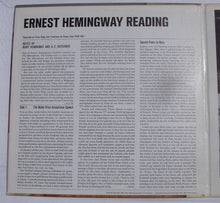 Load image into Gallery viewer, Ernest Hemingway : Reading (LP, Gat)
