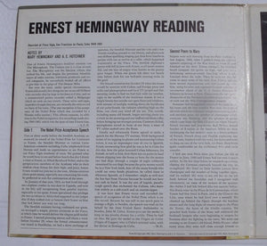 Ernest Hemingway : Reading (LP, Gat)