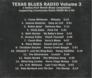 Various : Texas Blues Radio Volume 3 (CD, Comp, Ltd)