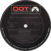 Charger l&#39;image dans la galerie, Lalo Schifrin : Music From Mission: Impossible (LP, Album, RP)
