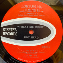 Laden Sie das Bild in den Galerie-Viewer, Roy Head : Treat Me Right (LP, Album, Mono, Ter)
