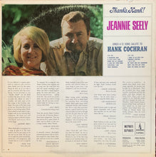 Laden Sie das Bild in den Galerie-Viewer, Jeannie Seely : Thanks, Hank! (LP, Album, Mono)
