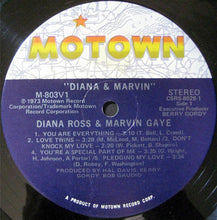 Laden Sie das Bild in den Galerie-Viewer, Diana Ross &amp; Marvin Gaye : Diana &amp; Marvin (LP, Album, Hol)
