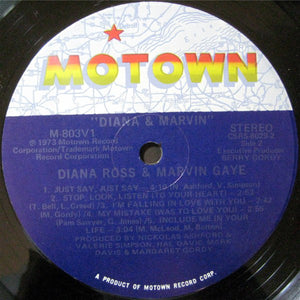Diana Ross & Marvin Gaye : Diana & Marvin (LP, Album, Hol)