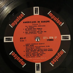 Various : Americans In Europe, Vol.2 (LP, Album, Gat)