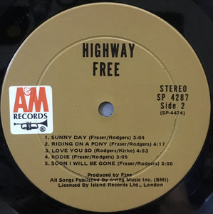 Free : Highway (LP, Album, Ter)