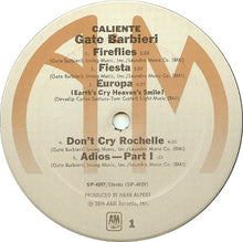 Laden Sie das Bild in den Galerie-Viewer, Gato Barbieri : Caliente! (LP, Album, Mon)
