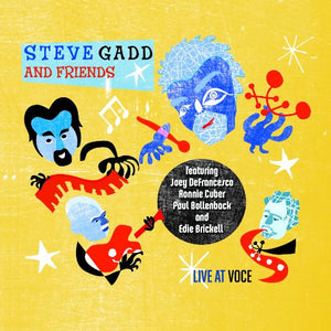 Steve Gadd And Friends Featuring Joey DeFrancesco, Ronnie Cuber, Paul Bollenback And Edie Brickell : Live At Voce (CD, Album, Dlx, Dig)