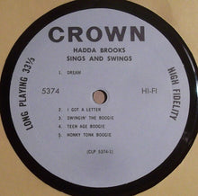 Charger l&#39;image dans la galerie, Hadda Brooks : Sings And Swings (LP, Album, Mono)
