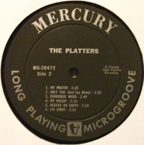 The Platters : Encore Of Golden Hits (LP, Comp, Mono)