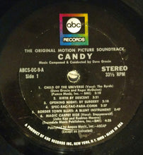 Laden Sie das Bild in den Galerie-Viewer, The Byrds And Steppenwolf, Dave Grusin : Candy (The Original Motion Picture Soundtrack) (LP)
