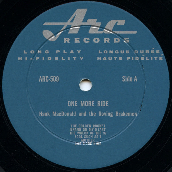Buy Hank MacDonald : One More Ride (LP, Album, Mono) Online for a great ...
