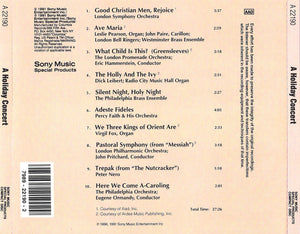 Various : A Holiday Concert (CD, Comp)