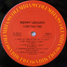 Laden Sie das Bild in den Galerie-Viewer, Kenny Loggins : Keep The Fire (LP, Album, San)
