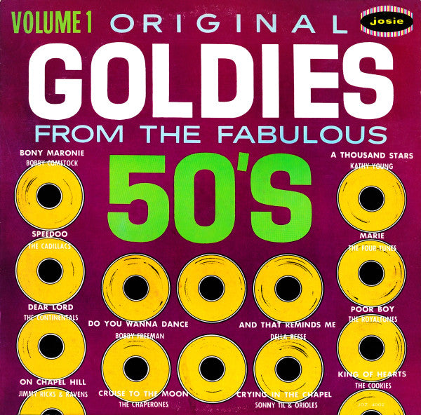 Various : Original Goldies From The Fabulous 50's, Volume 1 (LP, Comp)