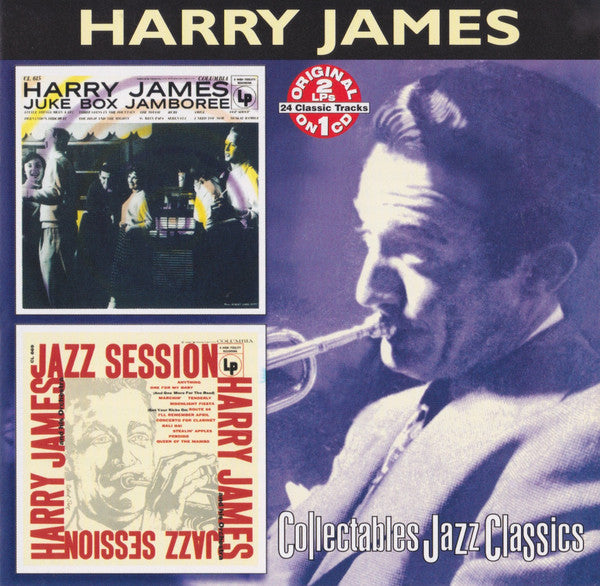 Harry James And His Orchestra : Juke Box Jamboree & Jazz Session (CD, Comp, RE)