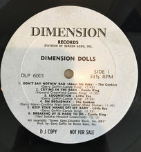 Laden Sie das Bild in den Galerie-Viewer, Various : The Dimension Dolls Volume 1 (LP, Comp, Mono, Promo)
