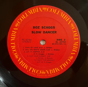 Boz Scaggs : Slow Dancer (LP, Album, RE)