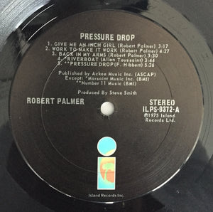 Robert Palmer : Pressure Drop (LP, Album, San)