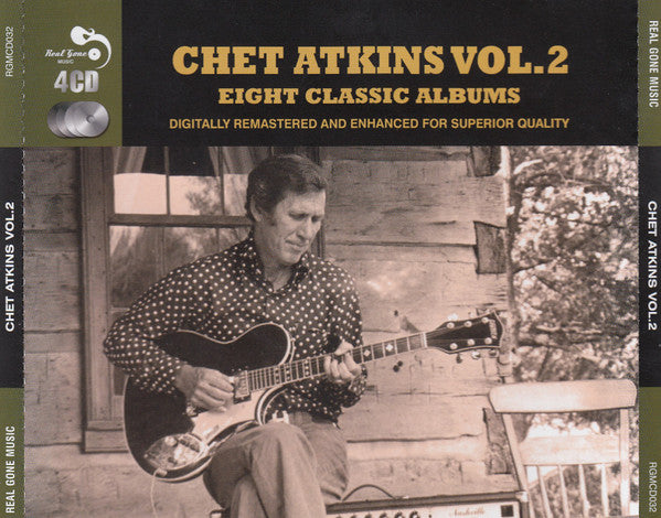 Chet Atkins : Chet Atkins Vol. 2 (Eight Classic Albums) (4xCD, Comp, Enh, RM)