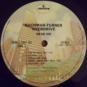 Bachman-Turner Overdrive : Head On (LP, Album)