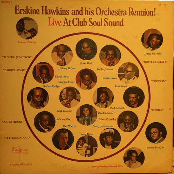 Erskine Hawkins And His Orchestra : Live At Club Soul Sound (LP, Album)