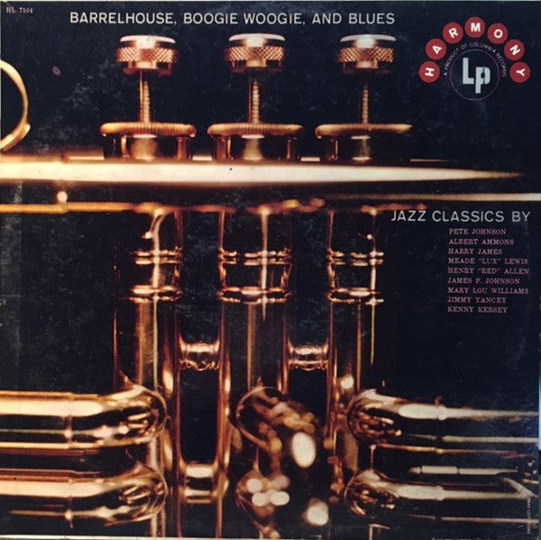 Various : Barrelhouse, Boogie Woogie And Blues (LP, Comp, Mono)