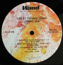 Load image into Gallery viewer, Canned Heat : Live At Topanga Corral (LP, Album, RE, Ste)

