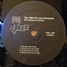 Load image into Gallery viewer, University Of Texas Jazz Orchestra : 1980 UTA Jazz Orchestra (LP, Album)
