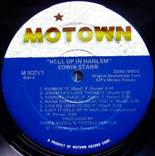 Laden Sie das Bild in den Galerie-Viewer, Edwin Starr : Hell Up In Harlem (Original Motion Picture Soundtrack) (LP, Album, Sup)
